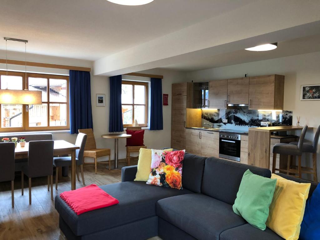 Kuchyň nebo kuchyňský kout v ubytování Appartement Schwab Ski in & Out