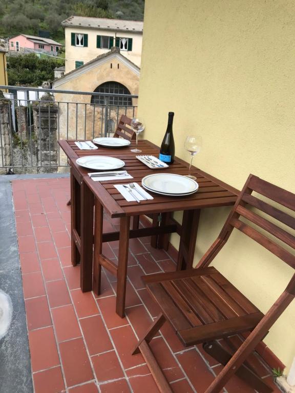 Balkón alebo terasa v ubytovaní HOST IN LEVANTO - Maestrale con biciclette