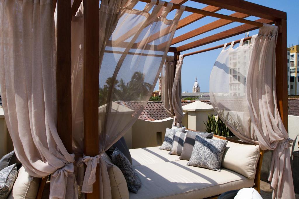 Balkón nebo terasa v ubytování Bastión Luxury Hotel