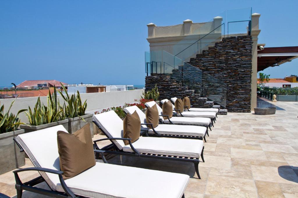 Posezení v ubytování Bastión Luxury Hotel