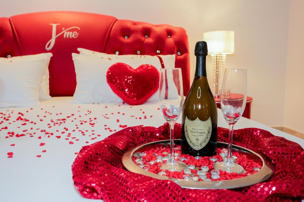 Nápoje v ubytování J'Me Boutique Hotel - Adults only