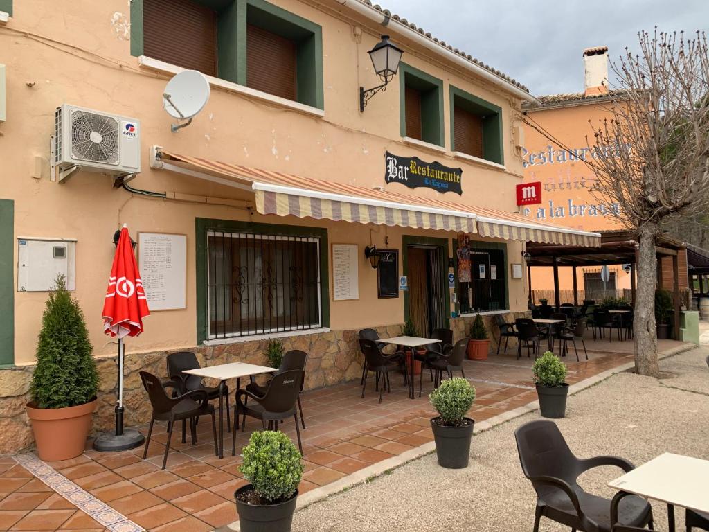 Restaurace v ubytování La Laguna