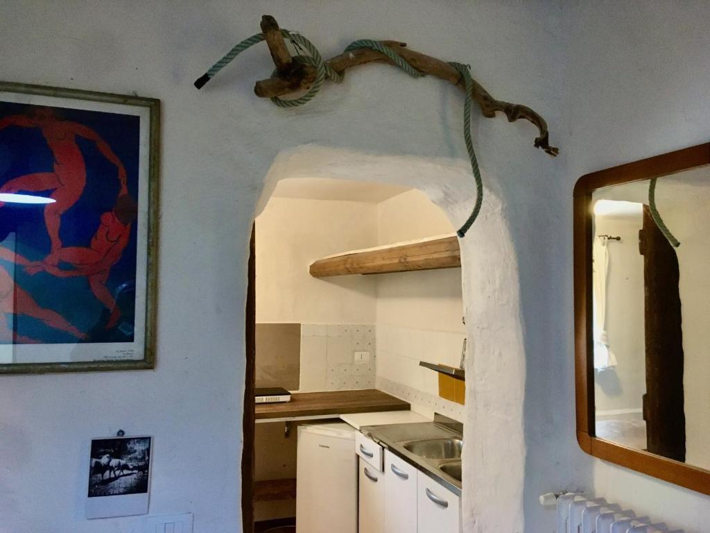 Kuchyň nebo kuchyňský kout v ubytování B&B Il Secolo Breve