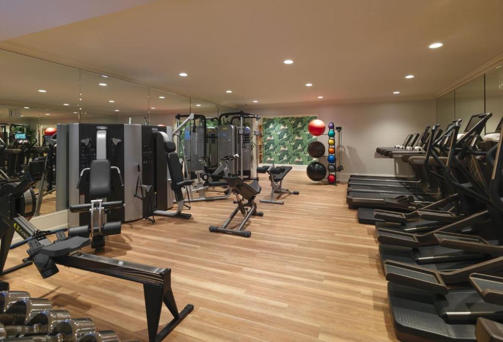 Fitness centrum a/nebo fitness zařízení v ubytování The Beverly Hills Hotel - Dorchester Collection