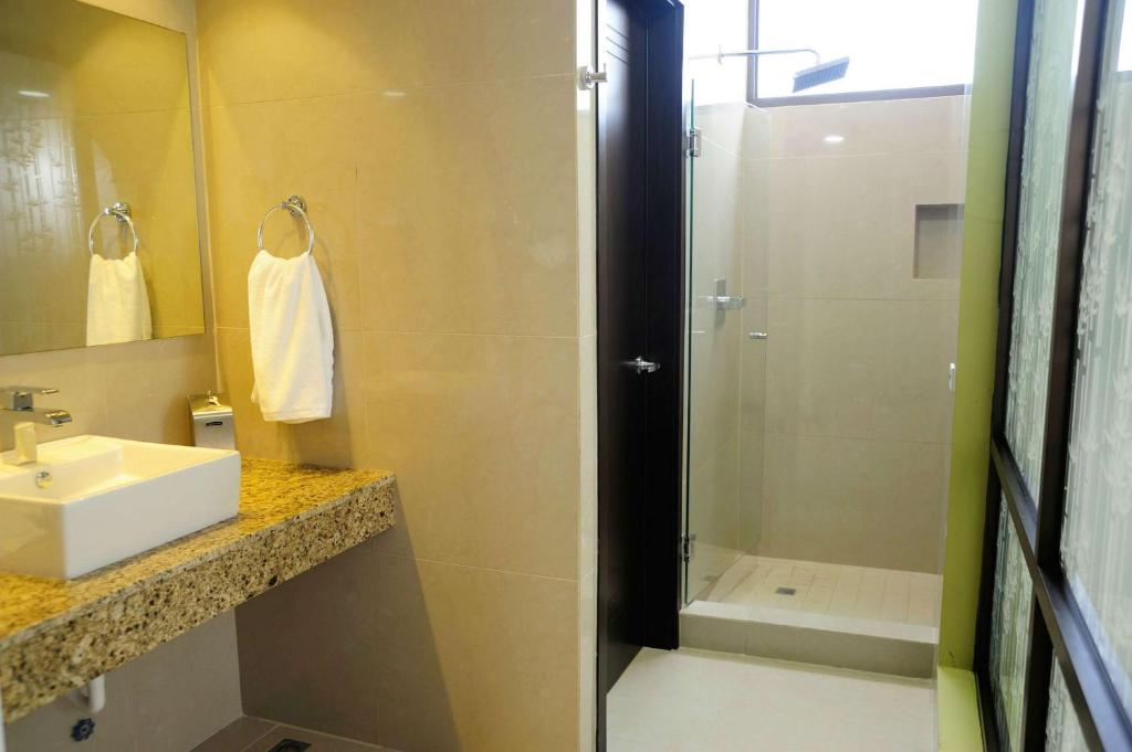 Koupelna v ubytování Best Western Plus Panama Zen Hotel