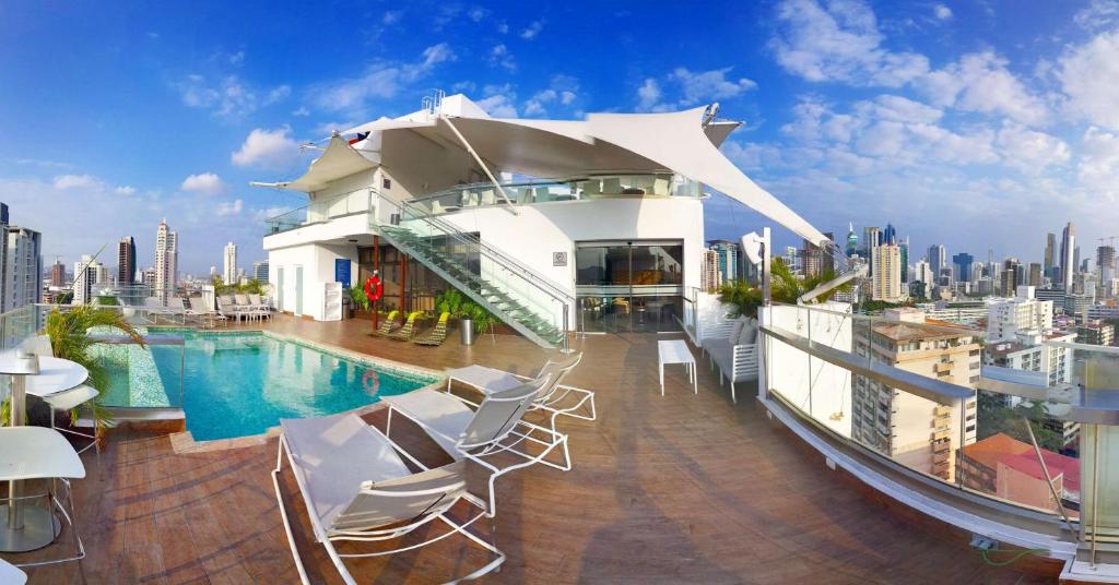Bazén v ubytování Best Western Plus Panama Zen Hotel nebo v jeho okolí