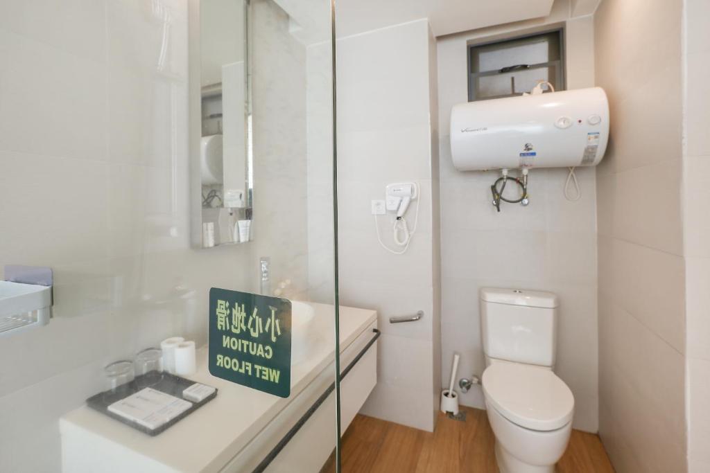 Koupelna v ubytování HuiZhou HuaYangNian Seaview Guesthouse