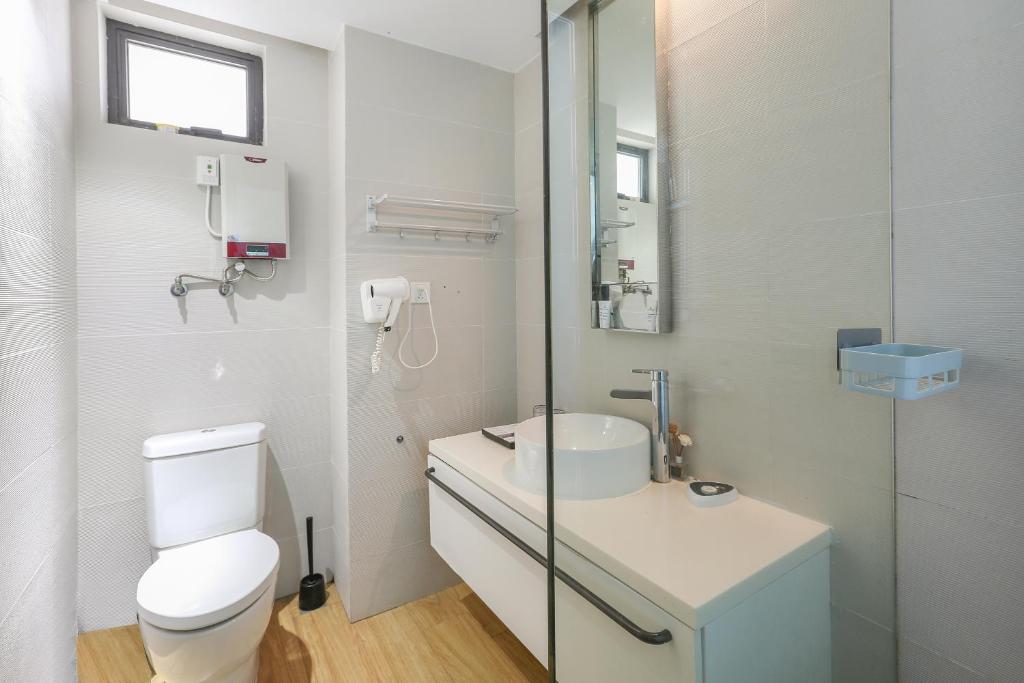 Koupelna v ubytování HuiZhou HuaYangNian Seaview Guesthouse