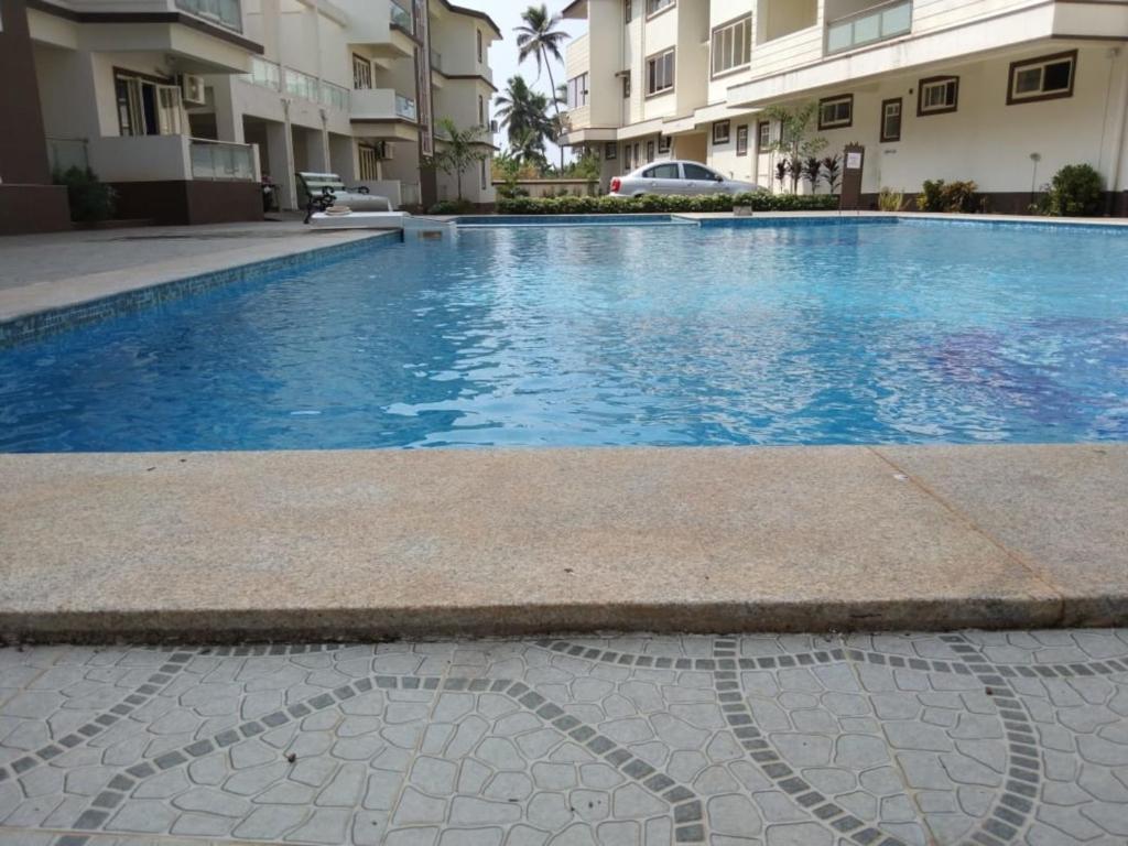 สระว่ายน้ำที่อยู่ใกล้ ๆ หรือใน 1 BHK Apartment for rent in Varca - We Comforts