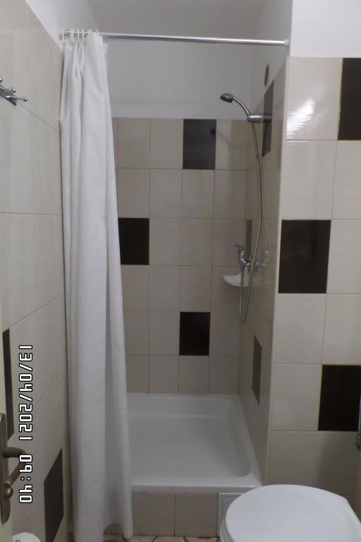 Koupelna v ubytování Hotel Metropol