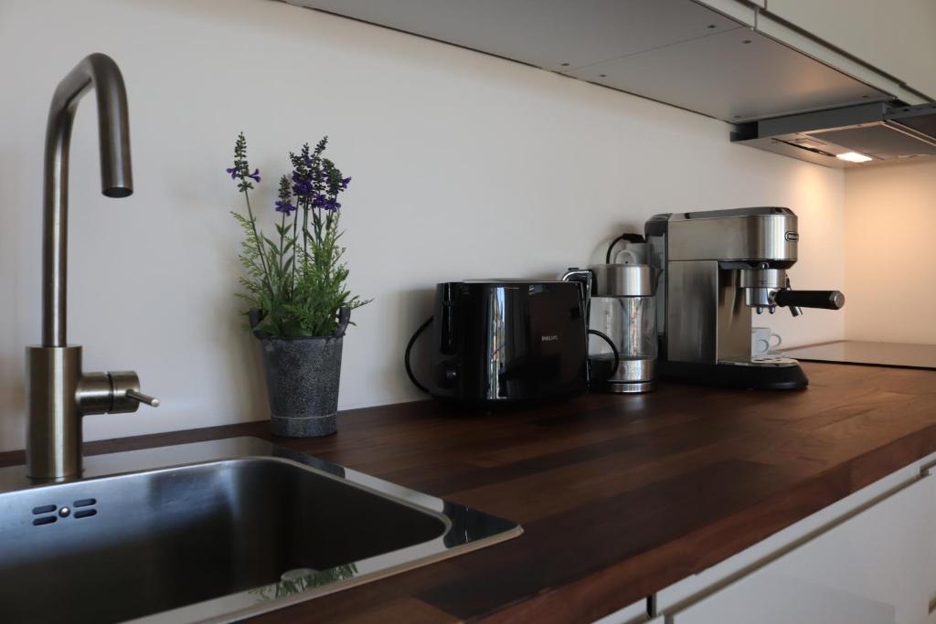 Kuchnia lub aneks kuchenny w obiekcie Panorama Apartment