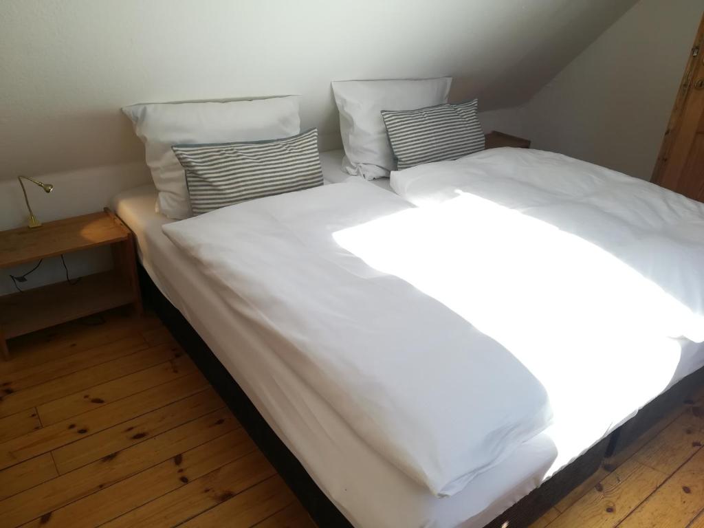 Postel nebo postele na pokoji v ubytování Ferienhof Trapp