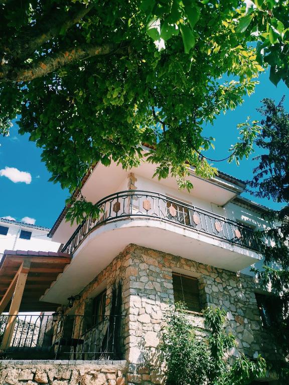 Balkón alebo terasa v ubytovaní Casa Rural Castellanos