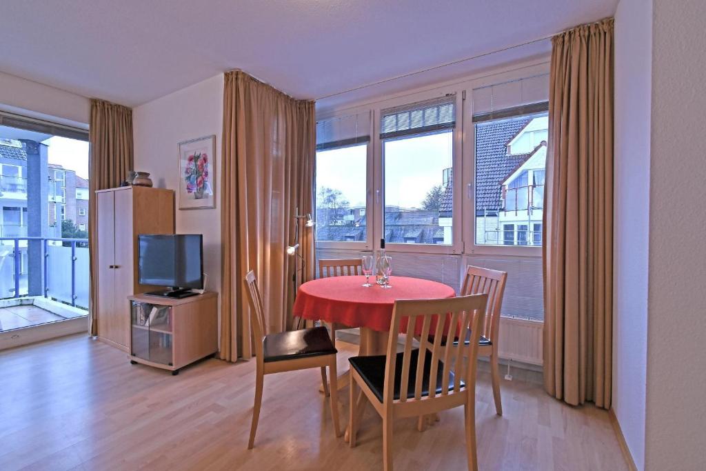 TV a/nebo společenská místnost v ubytování BER-511-Appartementresidenz