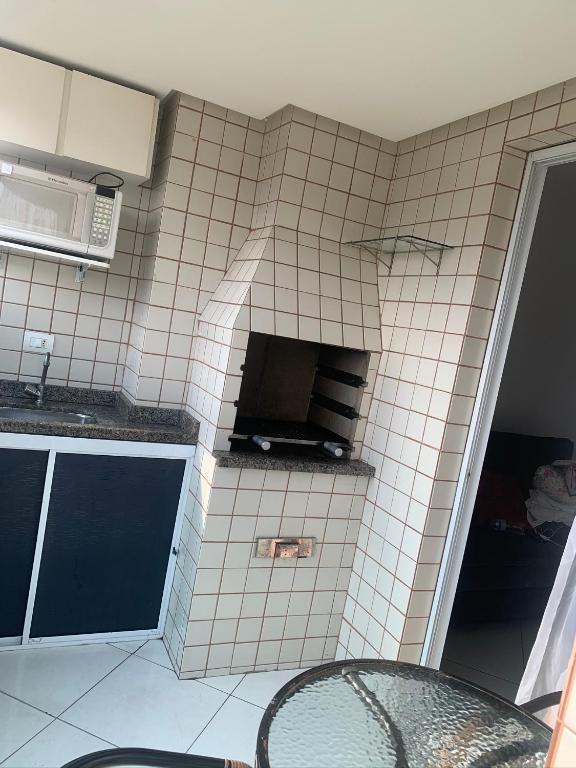  Apto com Churrasqueira Piscina