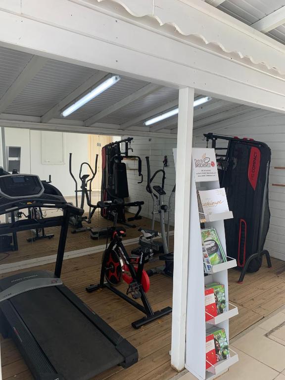 Fitness centrum a/nebo fitness zařízení v ubytování Coco Beach Marie-Galante