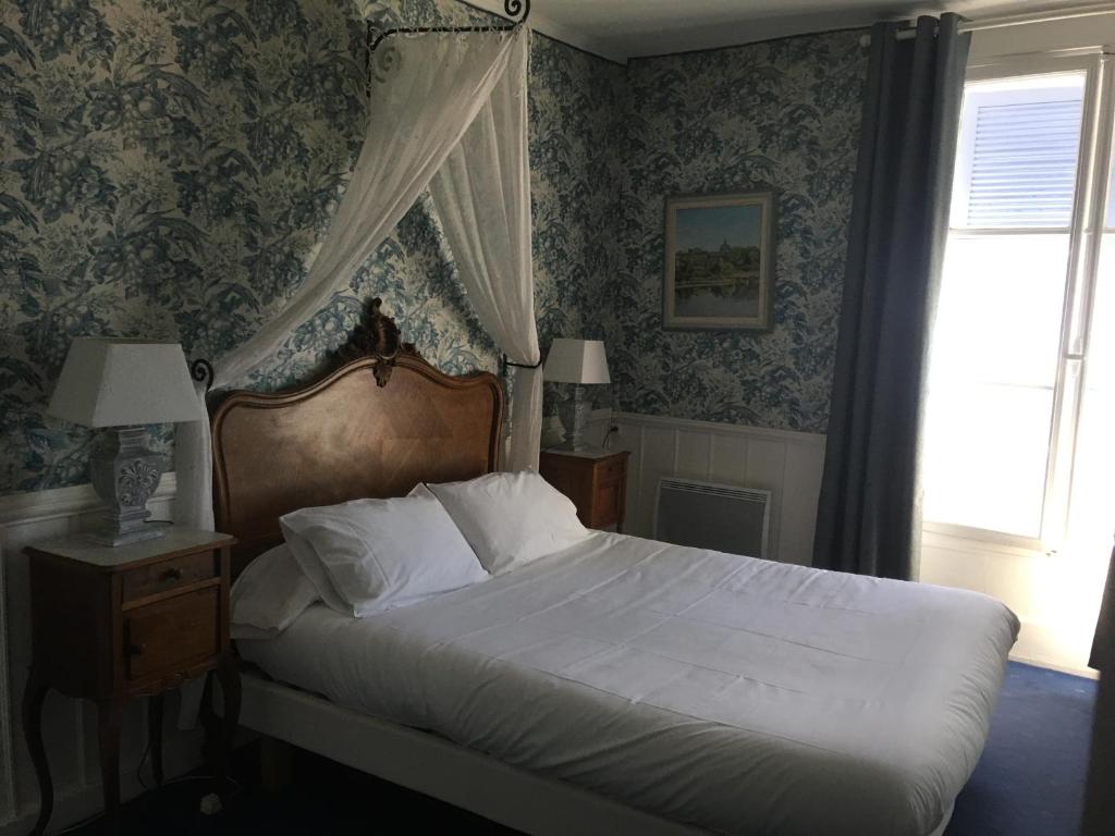Postel nebo postele na pokoji v ubytování Cote Sud
