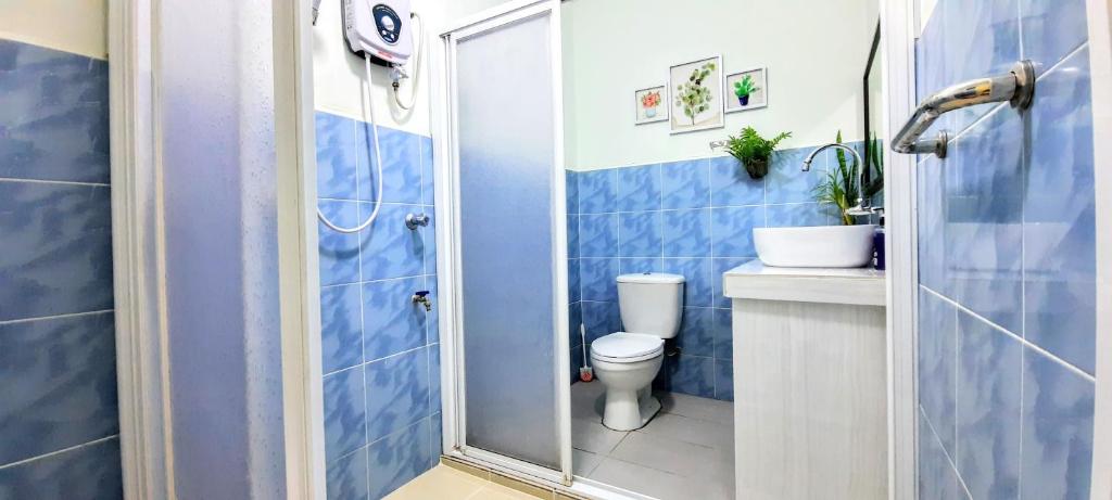 Koupelna v ubytování Kota Kinabalu Sabah City Homestay