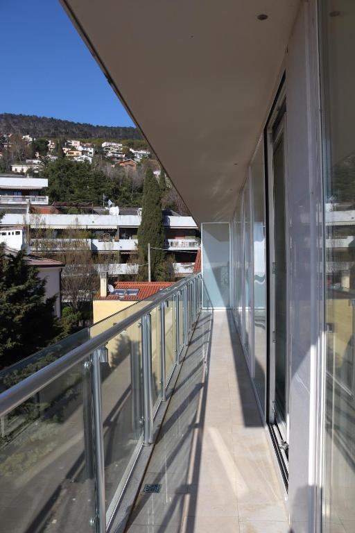 Balkon lub taras w obiekcie Panorama Apartment