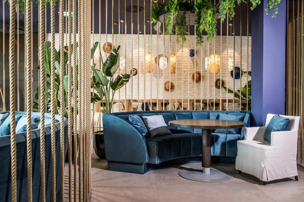 Posezení v ubytování Suiten-Aparthotel AENEA
