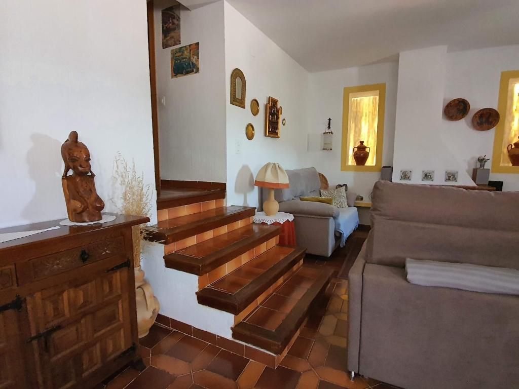 Posezení v ubytování Casa San Nicolas