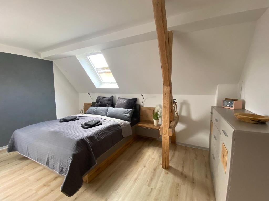 Postel nebo postele na pokoji v ubytování my inn