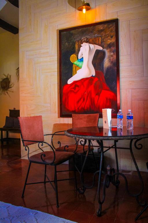 Posezení v ubytování Casa Aluxes Hotel