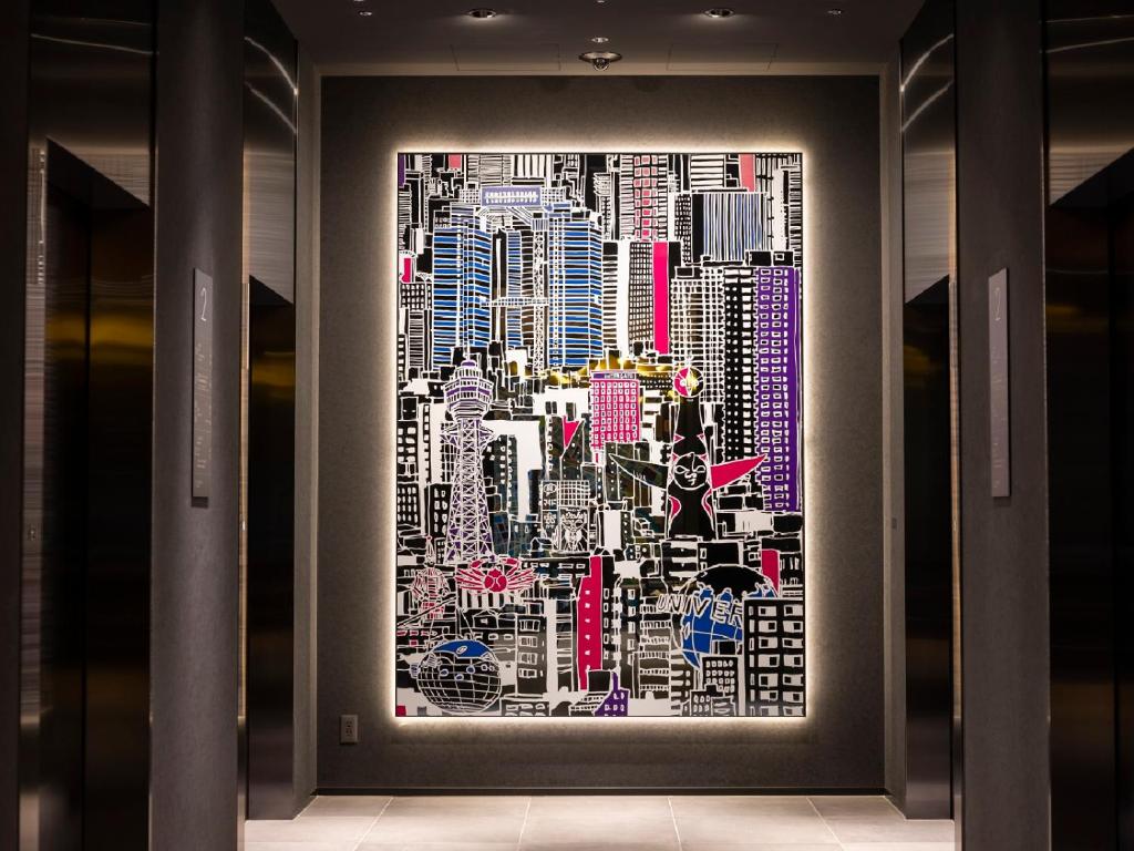 Půdorys ubytování Hotel Intergate Osaka Umeda