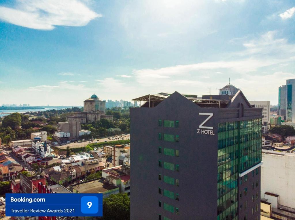 Nespecifikovaný výhled na destinaci Johor Bahru nebo výhled na město při pohledu z hotelu