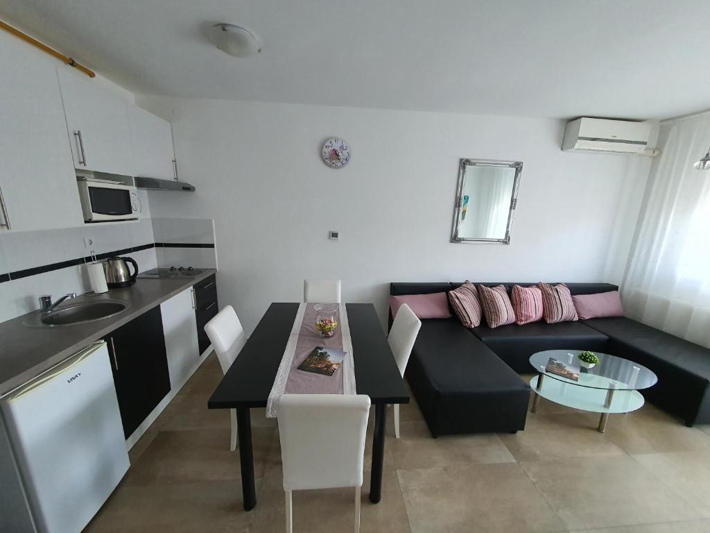 Kuchyň nebo kuchyňský kout v ubytování Apartment Vesna Toplice Sveti Martin