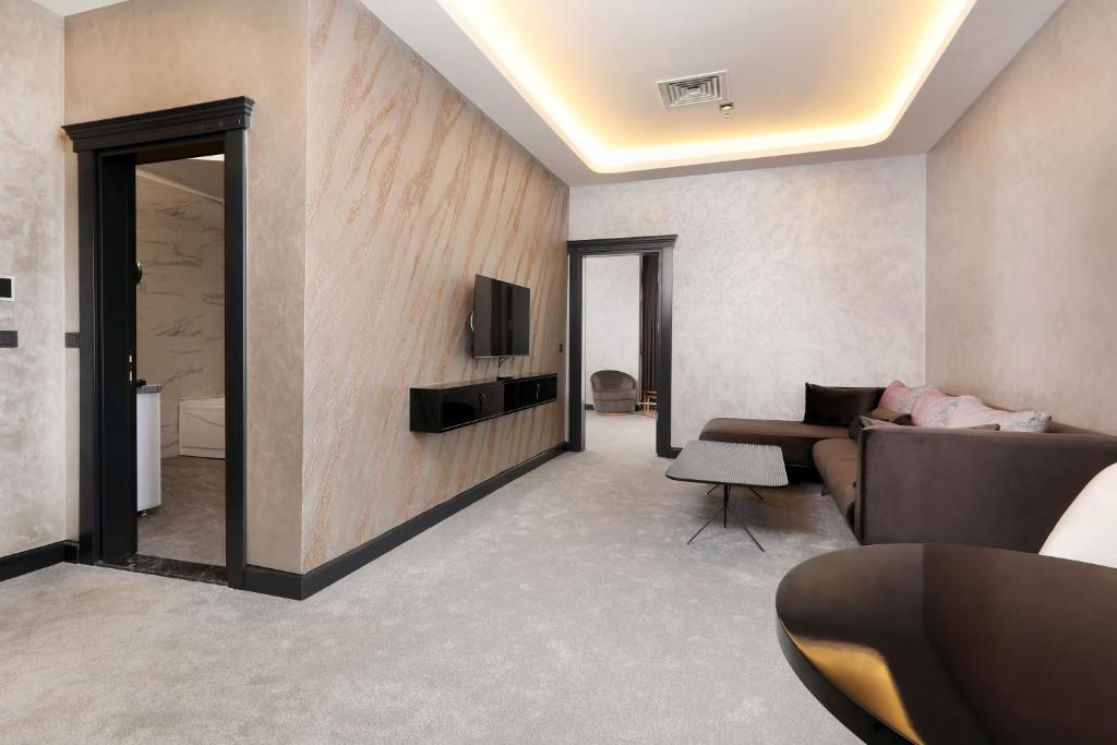 Гостиная зона в Aileena Hotel & Villas