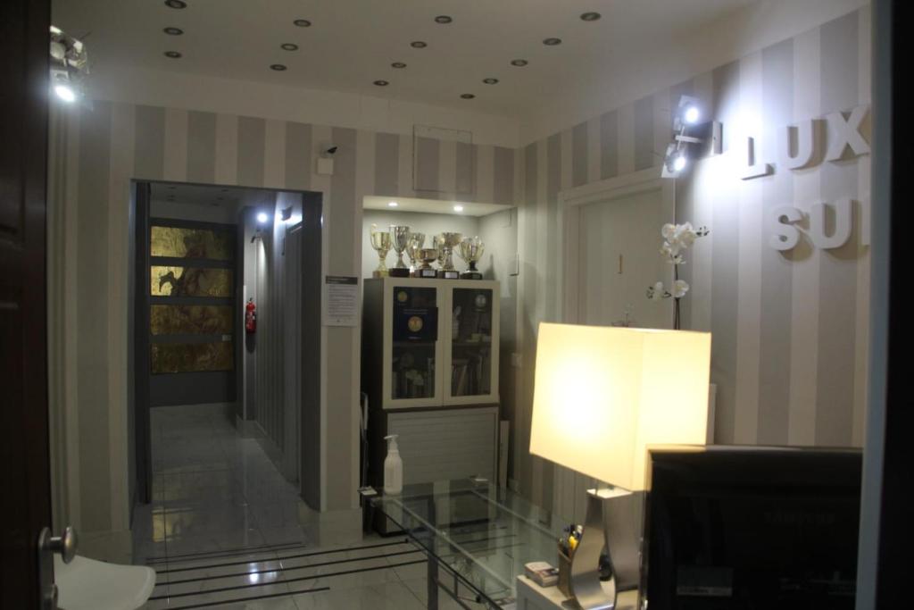 Vstupní hala nebo recepce v ubytování B&B Pescara Centro Luxury Suite