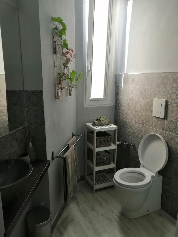 Koupelna v ubytování La Terrazza di Empedocle