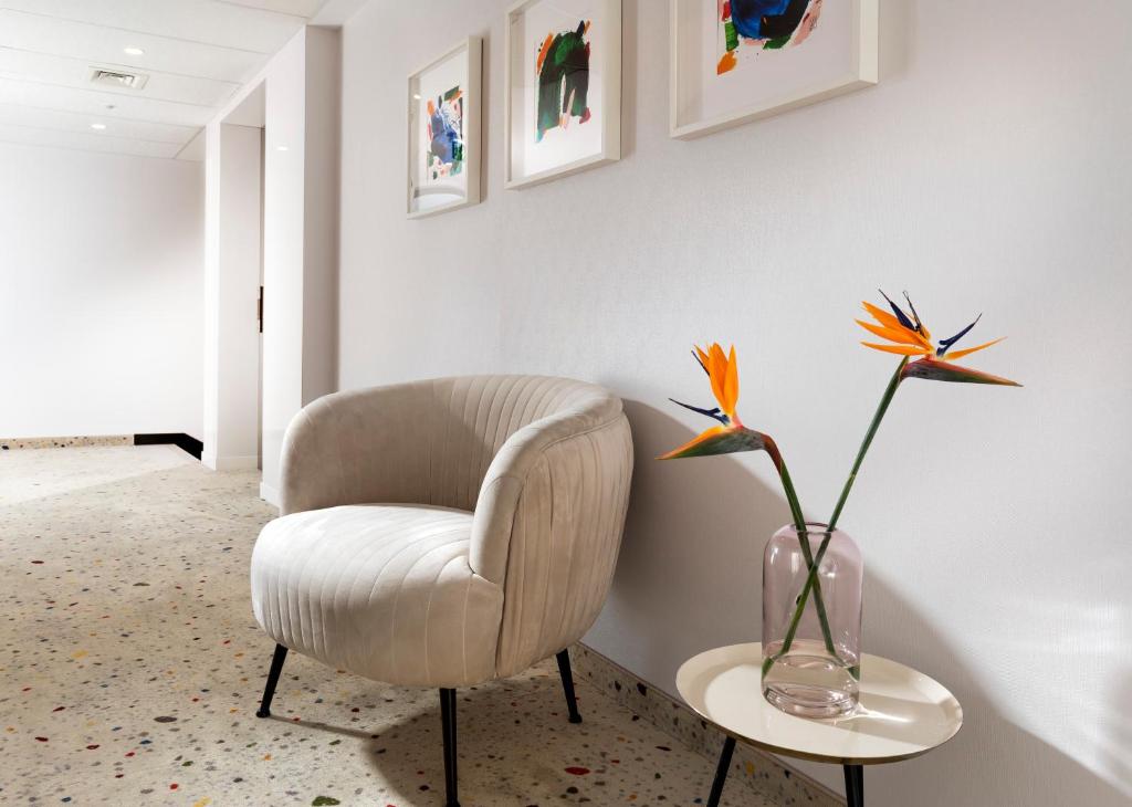 Posezení v ubytování Antares Hotel