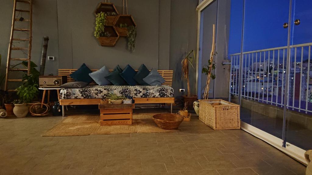 Balkón nebo terasa v ubytování La Terrazza di Empedocle