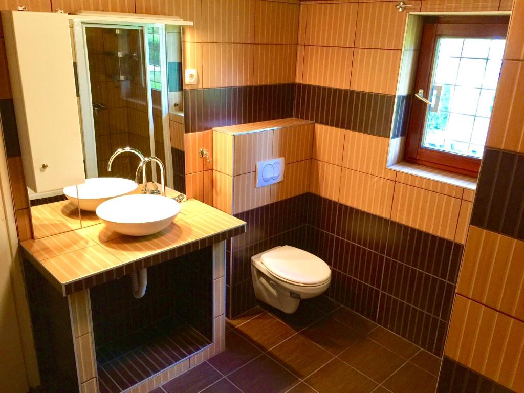 Kúpeľňa v ubytovaní Villa 55 & Pool - Siófok
