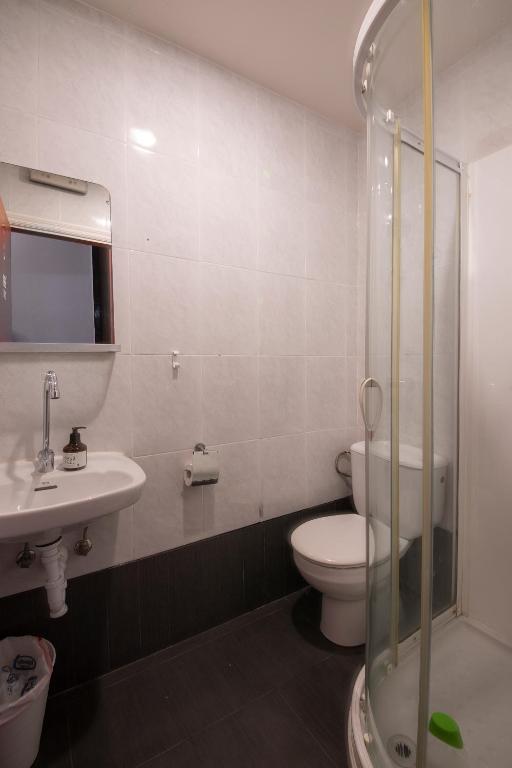 Kúpeľňa v ubytovaní Kontxa Guesthouse