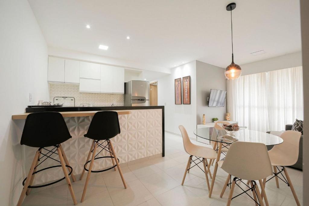  Flat Equipado no Cupe Beach Living por Carpediem