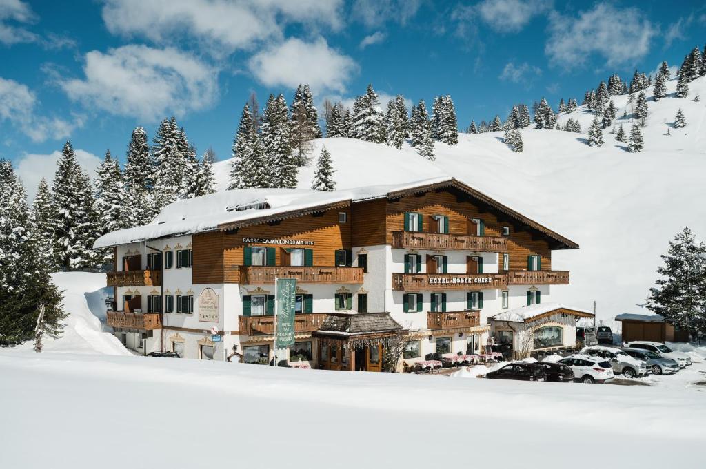 Hotel Monte Cherz v zimě
