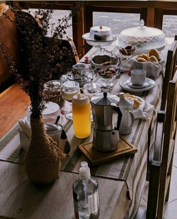  Flat com lareira ecológica e café da manhã em Pedra Azul