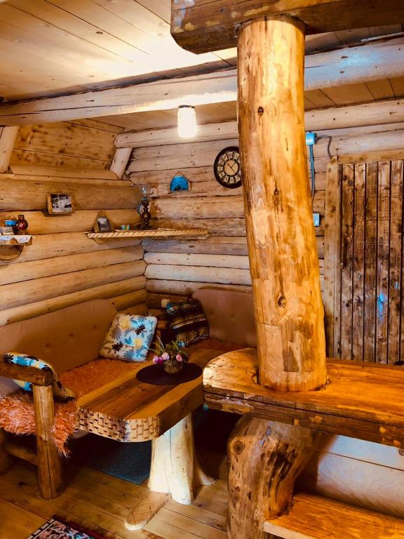 Posezení v ubytování Cottage Uskoci