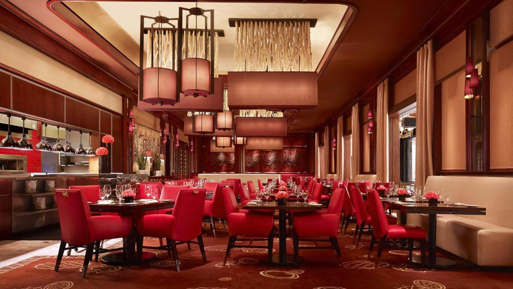 Posezení v ubytování Wynn Las Vegas