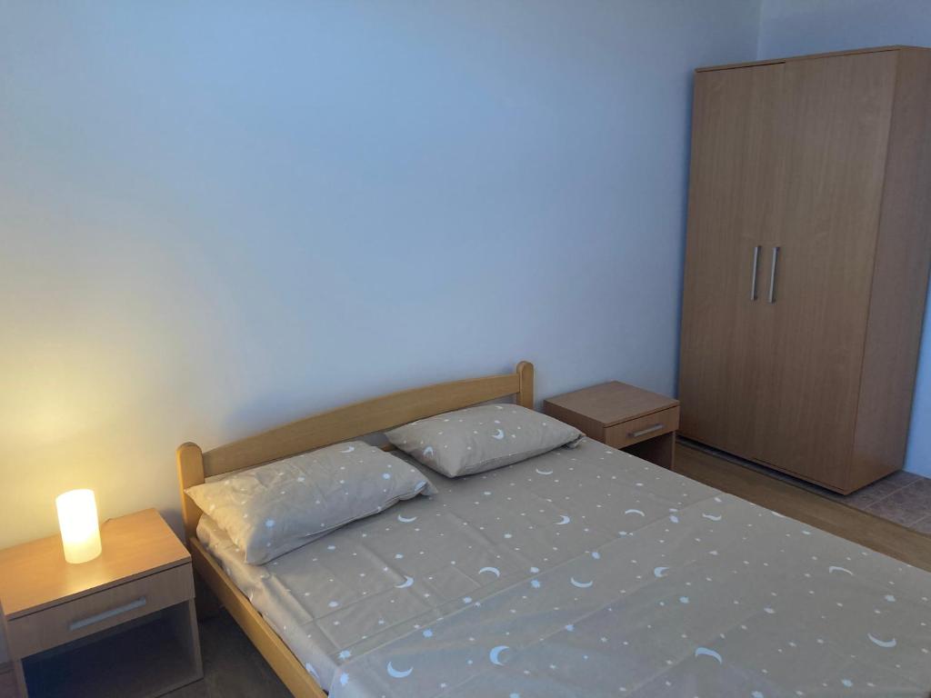 Postel nebo postele na pokoji v ubytování Vila ViV Srebrno Jezero