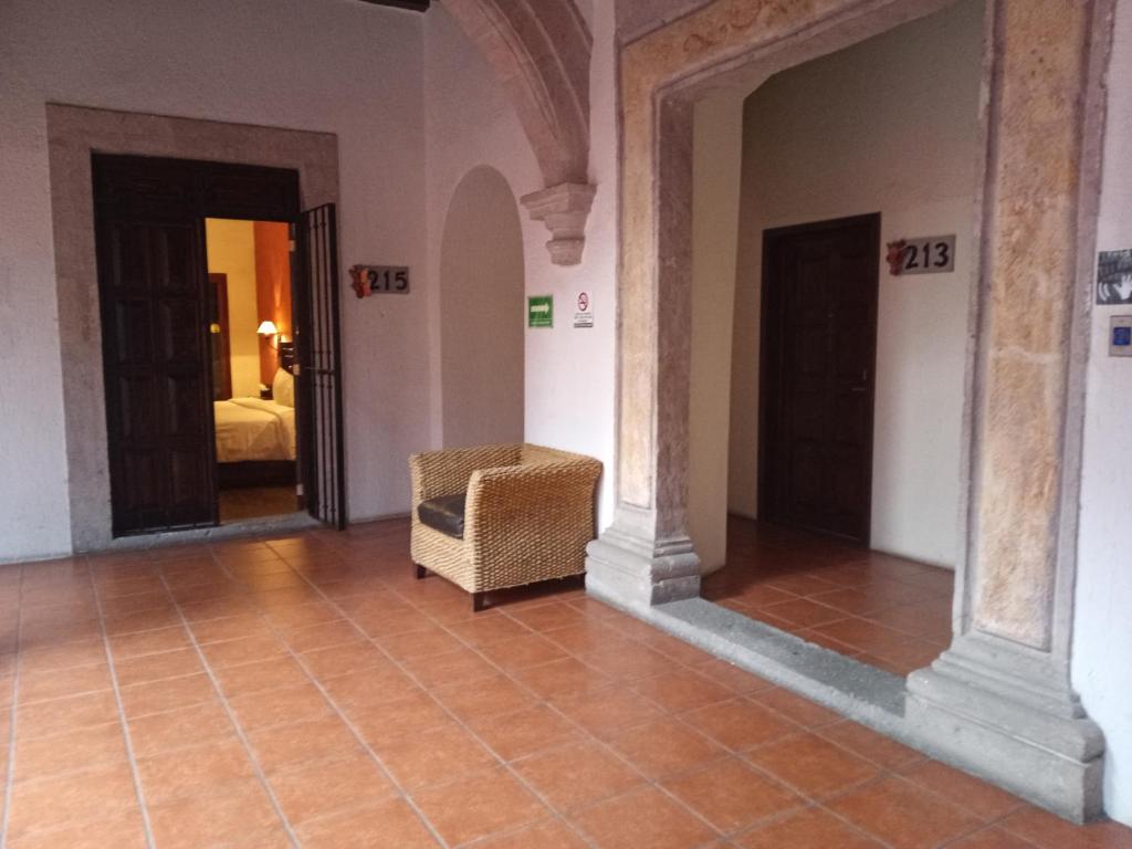 Posezení v ubytování Hotel Alameda Centro Historico