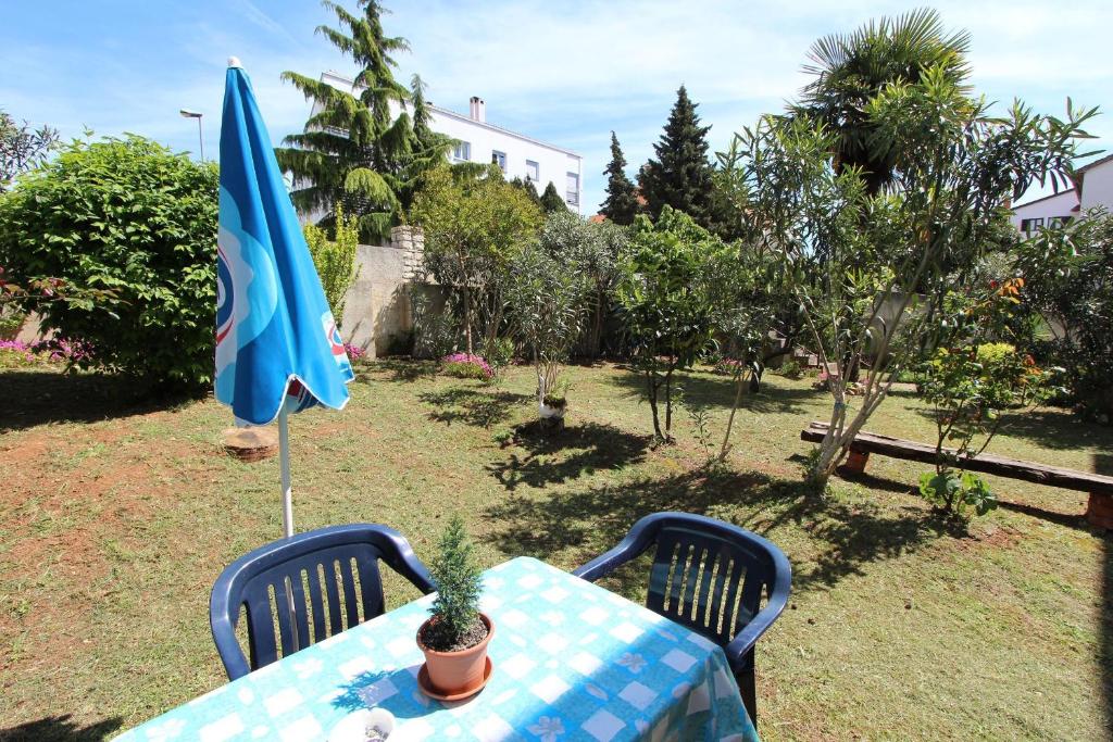 Zahrada ubytování Apartments and Room Silvana