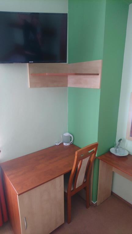 TV a/nebo společenská místnost v ubytování Hotel Antler