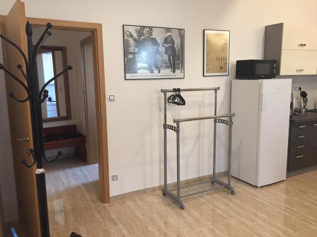 Kuchyň nebo kuchyňský kout v ubytování Penzion Za radnicí