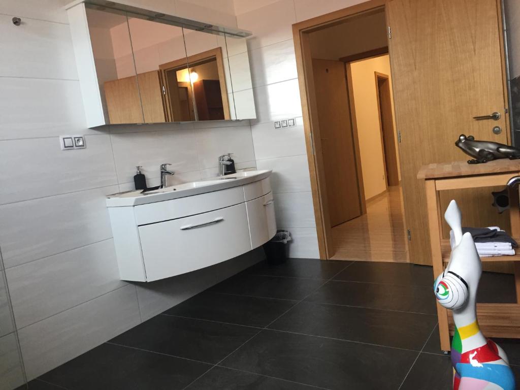 Kuchyň nebo kuchyňský kout v ubytování Penzion Za radnicí