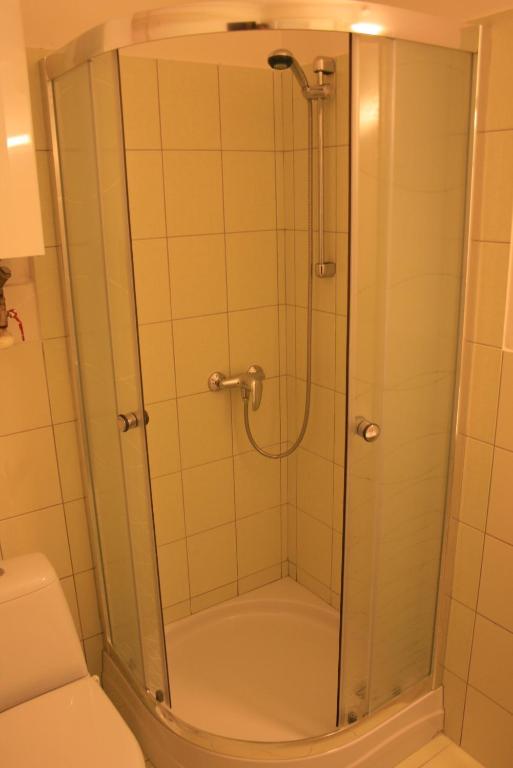A bathroom at Chata Lucia
