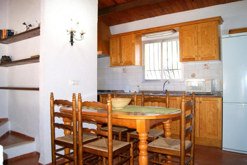 A kitchen or kitchenette at Villa Efaistos